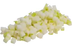 Koolrabi brunoise 5mm zak 1 kg